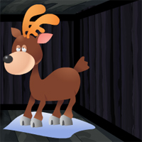 Free online flash games - Games4escape Snow Deer Rescue game - WowEscape 