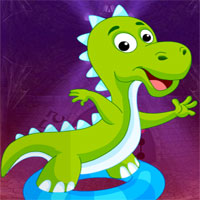 Free online flash games - G4k Danger Dinosaur Rescue game - WowEscape 