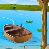 Free online flash games - Village Villa Escape by Boat KnfGames game - WowEscape 