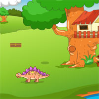 Free online flash games - KnfGames Rescuse Dinosaur Egg game - WowEscape 