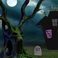 Free online flash games - Games2Jolly 2018 Happy Halloween Escape game - WowEscape 