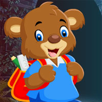 Free online flash games - G4K School Bear Rescue Escape  game - WowEscape 