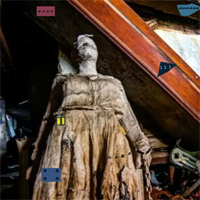 Free online flash games - GFG Abandoned Wax Museum Escape game - WowEscape 