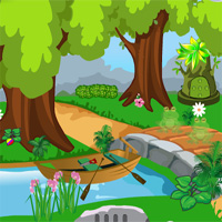 Free online flash games - AVMGames River Forest House Escape game - WowEscape 