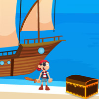 Free online html5 games - Pirates Island Escape-2 game 