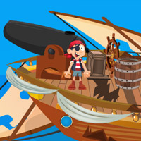 Free online html5 games - Pirates Island Escape-4 game - WowEscape 