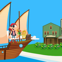 Free online html5 games - Pirates Island Escape-Final game 