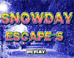 Free online html5 games - Snowday Escape 5 game 