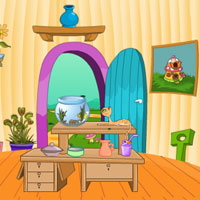 Free online html5 games - Bigescape Mushroom House game - WowEscape 