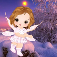 Free online html5 games - Christmas Cute Angel Escape HTML5 game - WowEscape