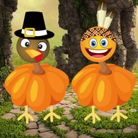 Emoji Turkey Couple Escape HTML5
