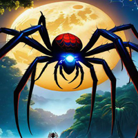 Free online html5 games - Escape From Spider Forest game - WowEscape