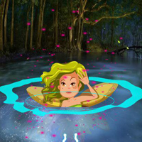 Free online html5 games - Fairy Escape From Pond game - WowEscape