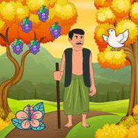 Free online html5 escape games - Farmer Missed Innocent Donkey