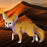 Free online html5 games - Fennec Fox Desert Escape HTML5 game 