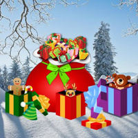 Free online html5 games - Find The Christmas Gift Bag HTML5 game - WowEscape
