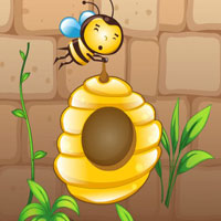 Free online html5 games - Finding Honey Bee Nest HTML5 game - WowEscape
