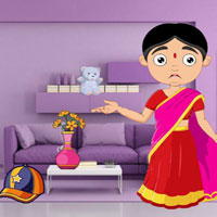 Free online html5 escape games - Girl Looking For Jewellery Box