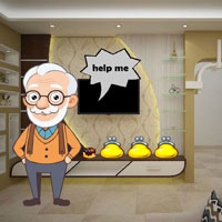 Free online html5 escape games - Grandpa Seeks Friends Memory Photo
