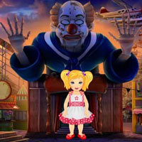 Free online html5 games - Halloween Scary Clown Circus Escape HTML5 game 