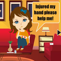 Free online html5 escape games - Help The Injured Girl HTML5