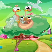 Free online html5 games - Hungry Birds Family game - WowEscape