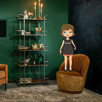 Free online html5 escape games - Little Girl Searching Robot
