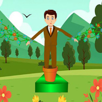 Free online html5 games - Man Escape From Flower game - WowEscape