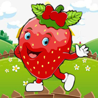 Free online html5 games - Naughty Strawberry Escape game - WowEscape