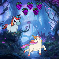 Peculiar Unicorn Jungle Escape