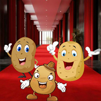 Free online html5 games - Potato Family Escape game 