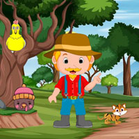 Free online html5 escape games - Rancher Locate His Calf
