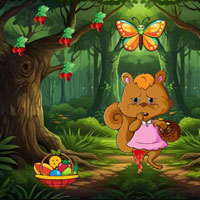 Free online html5 escape games - Save Trapped Injured Squirrel