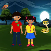 Siblings Escape From Dark Forest