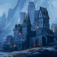 Snow Castle Land Escape HTML5