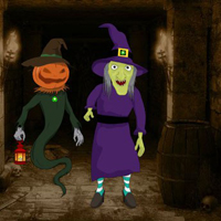 Terrible Halloween Friends Escape HTML5