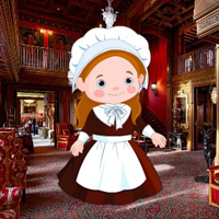 Free online html5 games - Thanksgiving Castle Maid Escape HTML5 game - WowEscape