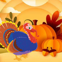Free online html5 games - Thanksgiving Turkey Forest Escape game - WowEscape