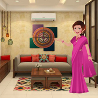 Traditional House Aunty Escape HTML5