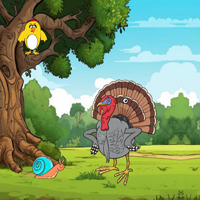 Free online html5 escape games - Turkey Forages The Eggs
