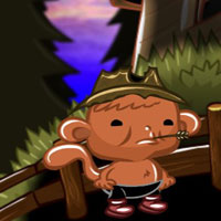 Free online html5 escape games - Monkey  Happy Stage 673
