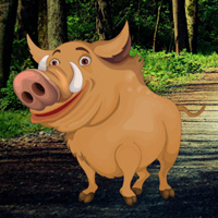 Free online html5 games - Mangrove Forest Pig Escape game - WowEscape 