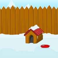 Free online html5 games - Snowy Yard Escape game - WowEscape 