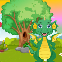 Free online html5 games - Games4King Green Dragon Rescue game 