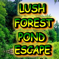 Free online html5 games - Lush Forest Pond Escape game - WowEscape 