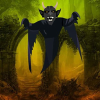 Free online html5 games - Halloween Devil Forest Escape HTML5 game - WowEscape 