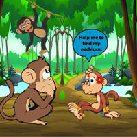 Free online html5 escape games - Find The Monkey Necklace