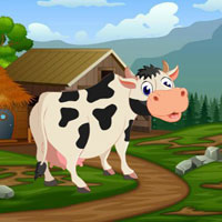 Free online html5 games - G2R Cow Reach The Shed game 