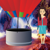 Free online html5 games - Wowescape Escape on Hot Air Balloon game 