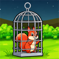 Free online html5 escape games - Squirrel Rescue from Hunter Cage